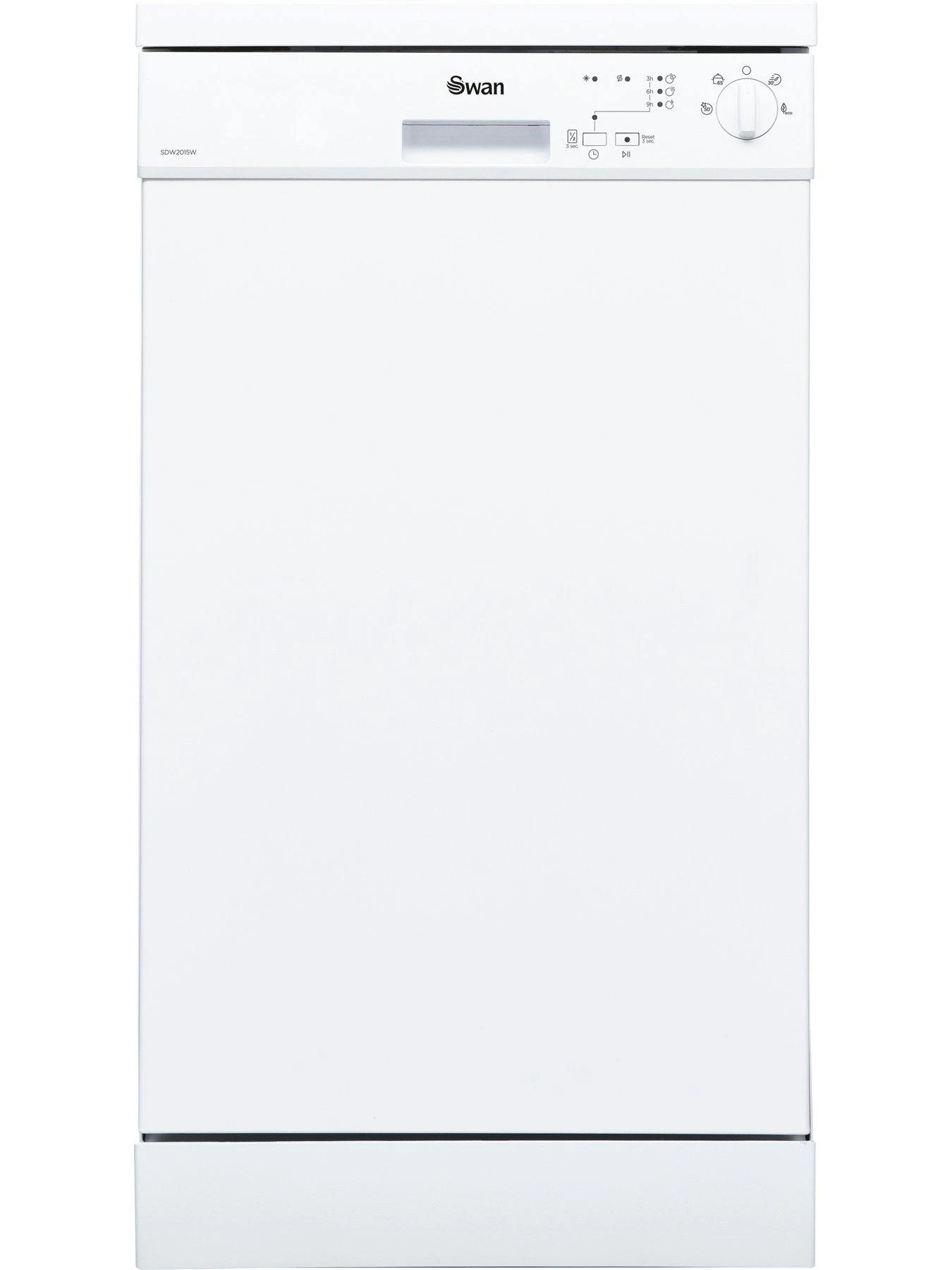 Swan SDW2015W 10-Place Slimline Dishwasher - White - Image 4