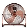 Tower T662000C High-Speed Velocity Floor Fan With Adjustable Tilt, Long-Life Motor, 18 Inch, 100W, Copper