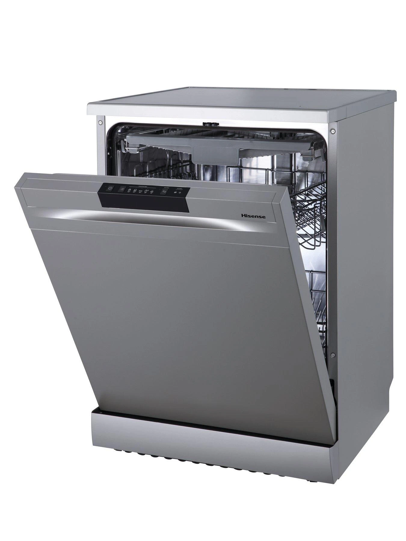 Hisense HS620D10XUK 14-Place Fullsize Dishwasher - Stainless Steel - Image 2