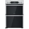 Hotpoint HDM67G8C2CX DUAL FUEL DOUBLE Freestanding COOKER