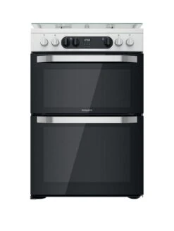 Hotpoint HDM67G9C2CW Freestanding Dual Fuel Double Oven Electric Cooker