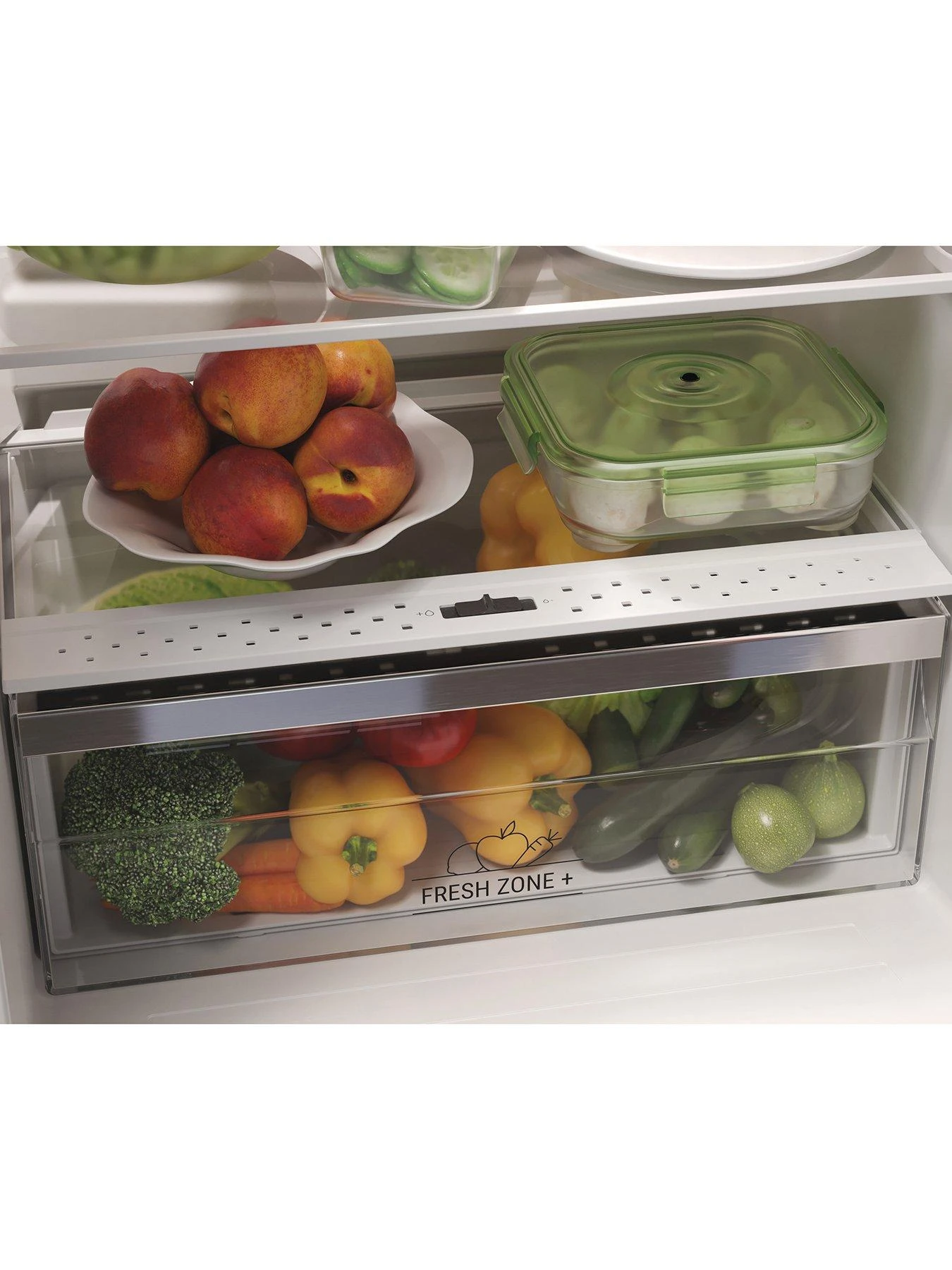 Hotpoint HBC185050F1 55cm Integrated Fridge Freezer - White - Image 4