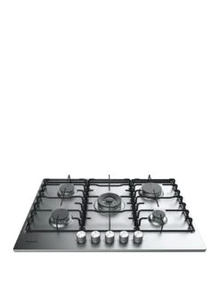 Hotpoint PPH75PDFIXUK 75cm Wide Built-in 5-Burner Gas Hob