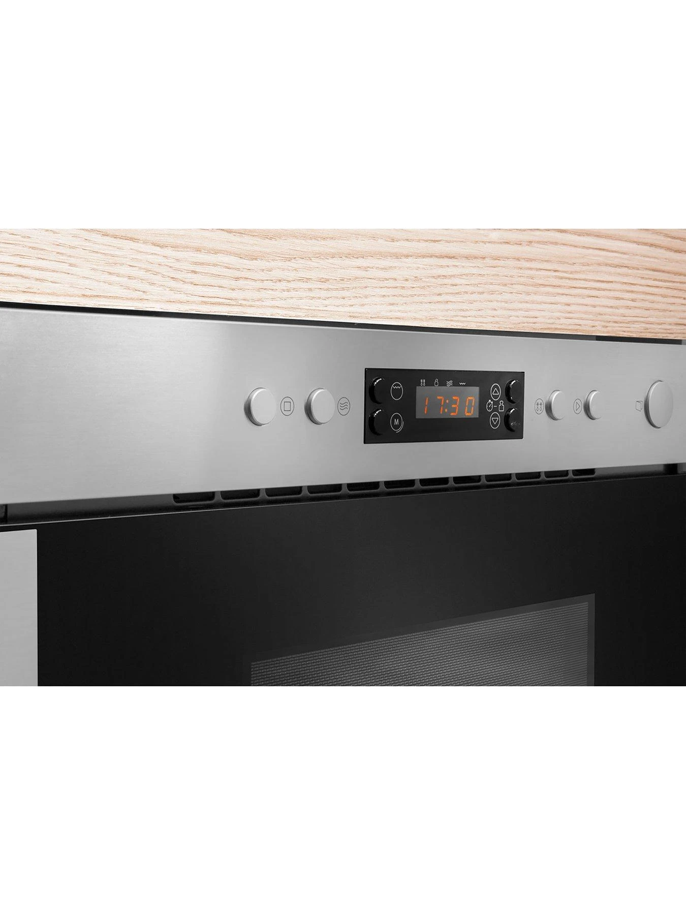 Indesit MWI5213IX 60cm Wide Built-in Microwave With Grill - Stainless Steel - Image 5