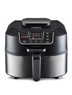 Tower T17086 Vortx 5-in-1 Air Fryer And Grill With Crisper 5.6L - Black