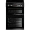 Beko KDC653K 60CM Double Oven Electric Cooker, Black