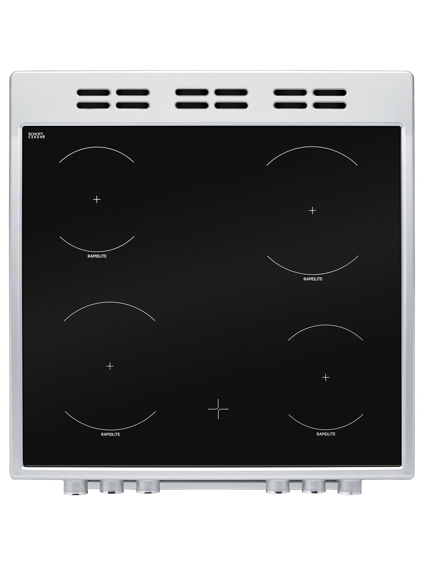Beko KDC653S 60CM Double Oven Electric Cooker - Silver - Image 4