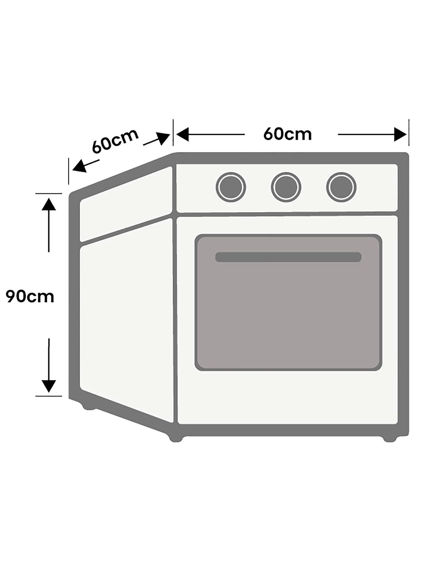 Beko KDC653S 60CM Double Oven Electric Cooker - Silver - Image 7