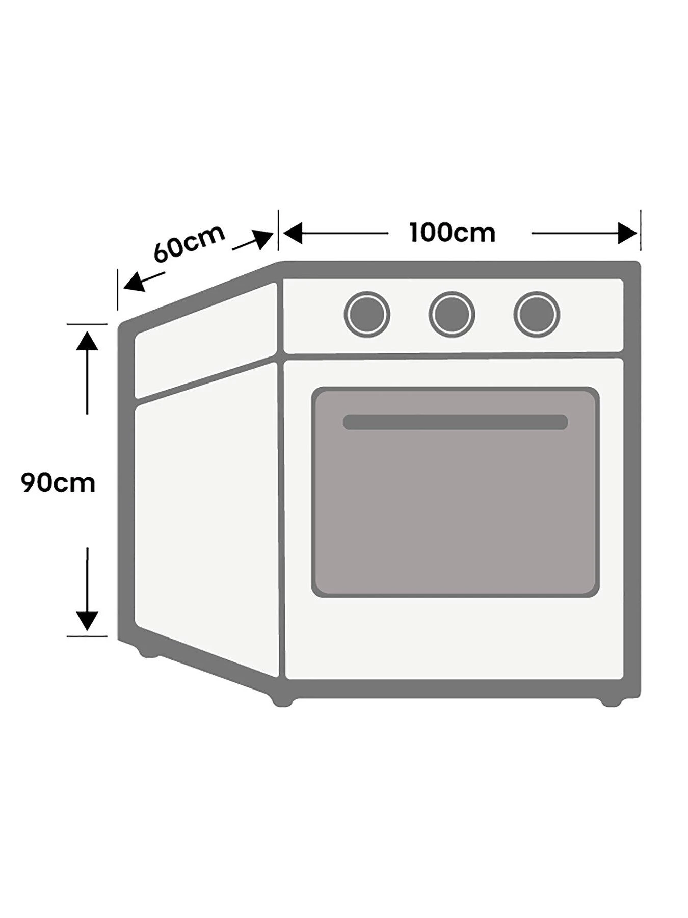 Leisure CK100C210C Cookmaster 100cm Electric Range Cooker With Ceramic Hob - Cream - Image 7