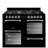 Leisure CK100G232K 100CM Cookmaster Gas Range Cooker, Black