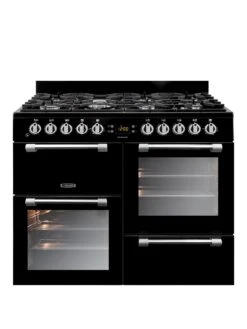 Leisure CK100G232K 100CM Cookmaster Gas Range Cooker, Black