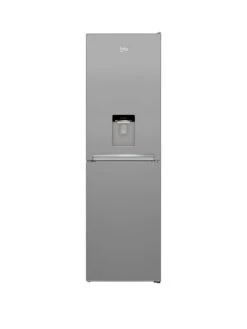 Beko CFG3582DS 55cm Wide Frost-Free Fridge Freezer - Silver