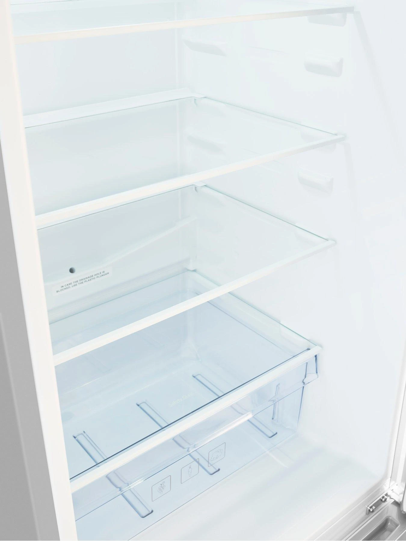 Beko CFG3582DS 55cm Wide Frost-Free Fridge Freezer - Silver - Image 4