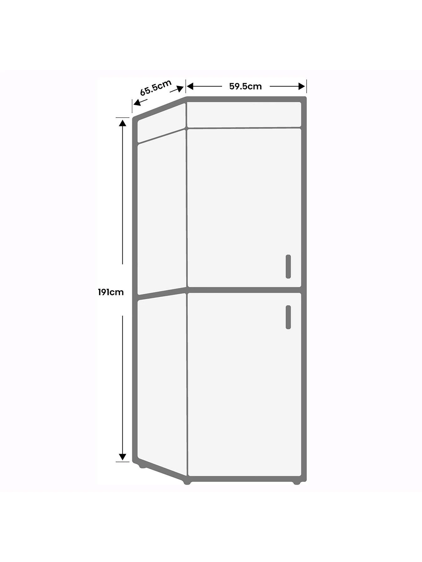 Beko CFP3691DVB HarvestFresh Fridge Freezer With Water Dispenser, Black - Image 7