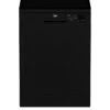 Beko DVN04320B 13-Place Full Size Freestanding Dishwasher - Black