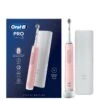 Oral B Oral-B Pro 3 - 3500 3DWhite - Pink Electric Toothbrush Designed By Braun + Bonus Travel Case