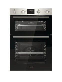 Hisense BID99222CXUK Built-In Electric Double Oven With Catalytic Liners - Stainless Steel