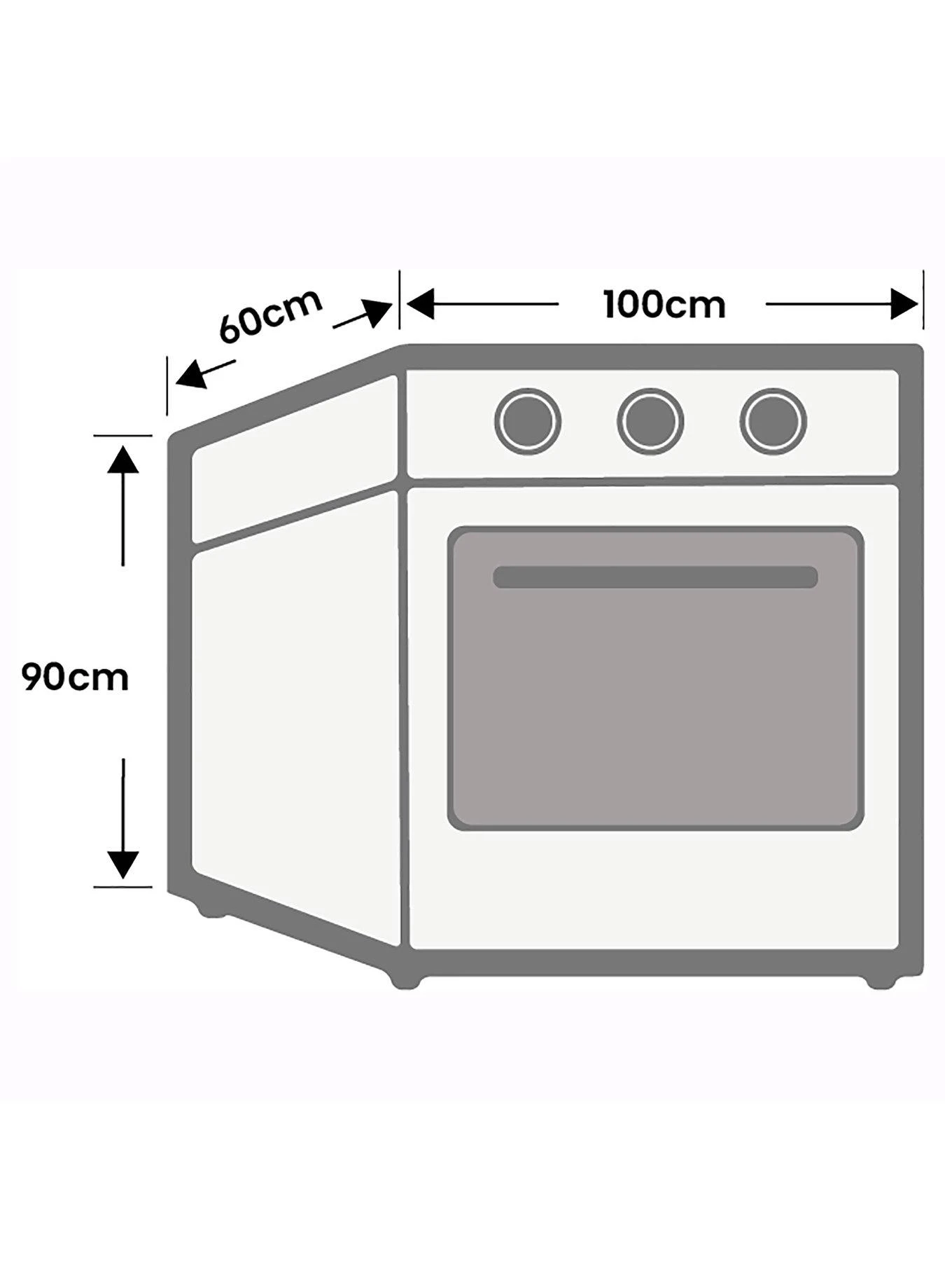 Beko KDVC100X Freestanding 100cm Double Oven Range Cooker, Stainless Steel - Image 6