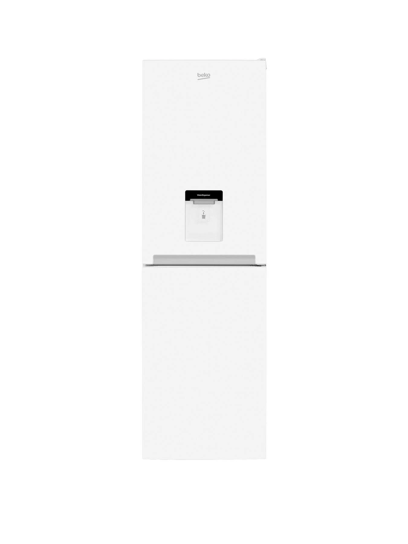 Beko CFG3582DW 55cm Wide Frost-Free Fridge Freezer With Water Dispenser - White