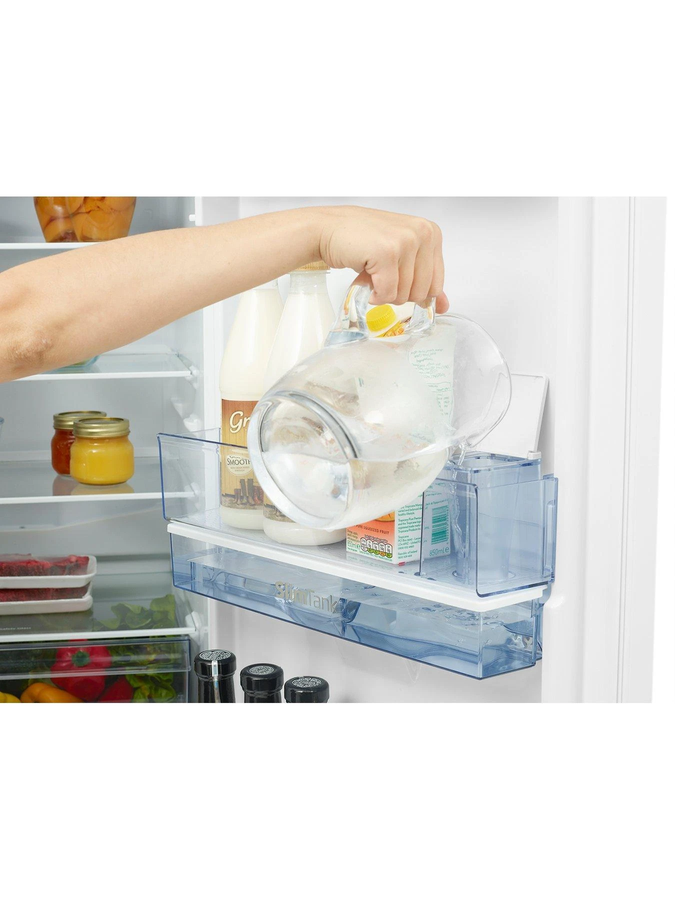 Beko CFG3582DW 55cm Wide Frost-Free Fridge Freezer With Water Dispenser - White - Image 5