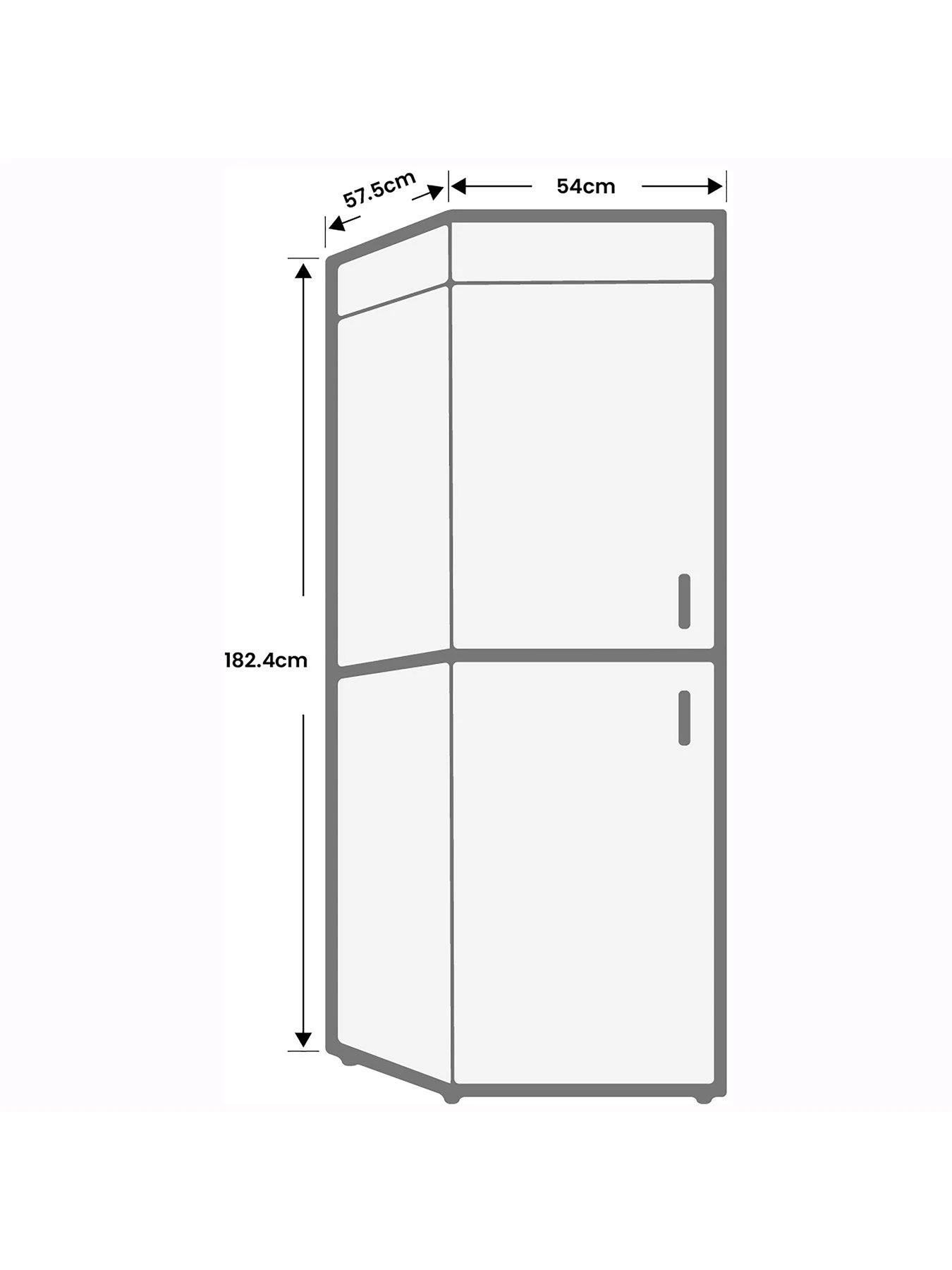 Beko CFG3582DW 55cm Wide Frost-Free Fridge Freezer With Water Dispenser - White - Image 7