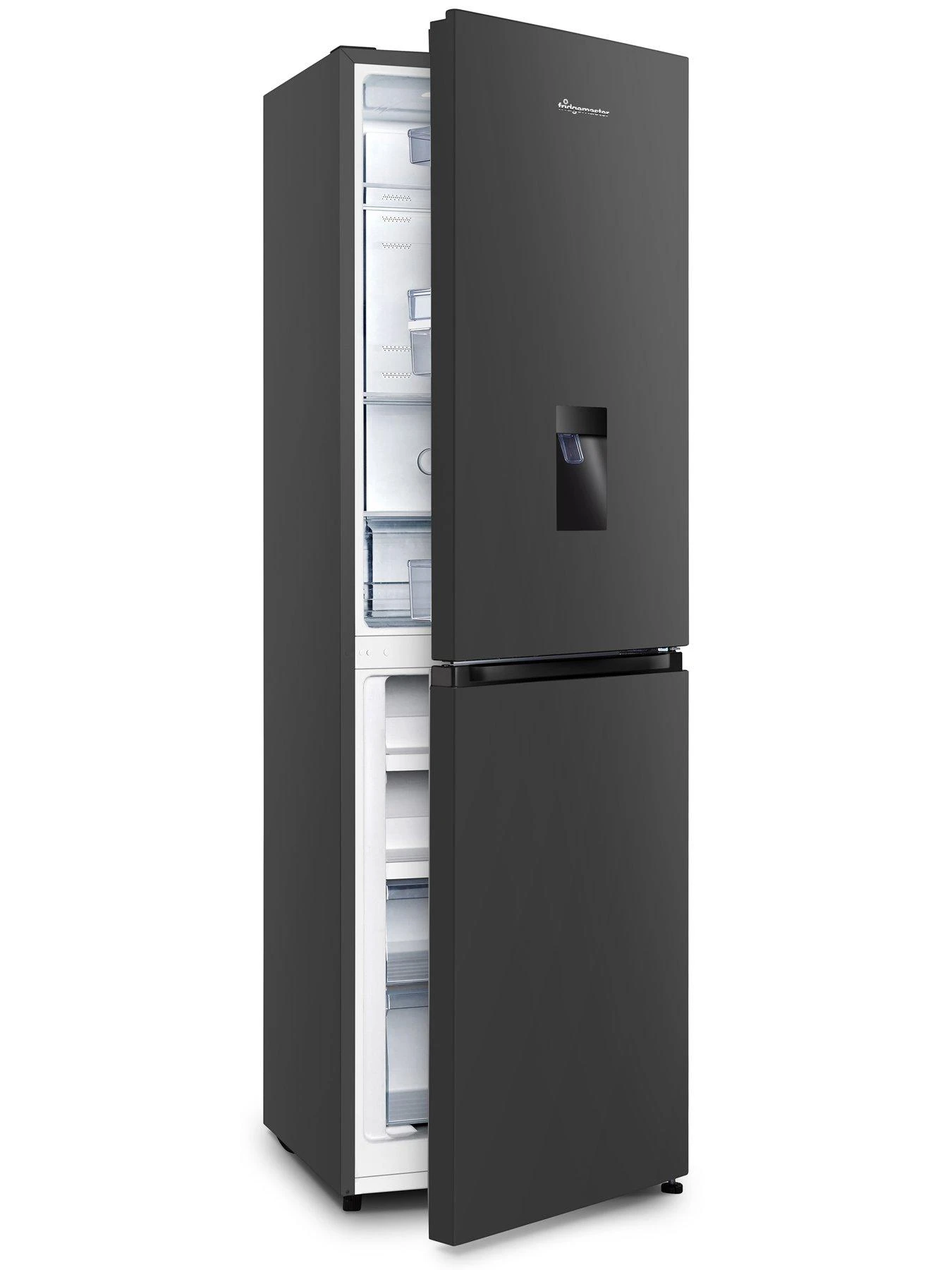 Fridgemaster MC55251MDB 60/40 Total No Frost Fridge Freezer - Black - Image 3