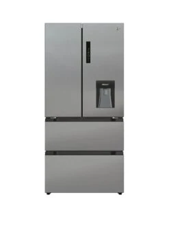 Hoover H-FRIDGE 700 MAXI HSF818FXWDK American Fridge Freezer With Total No Frost And Water Dispenser - Stainless Steel