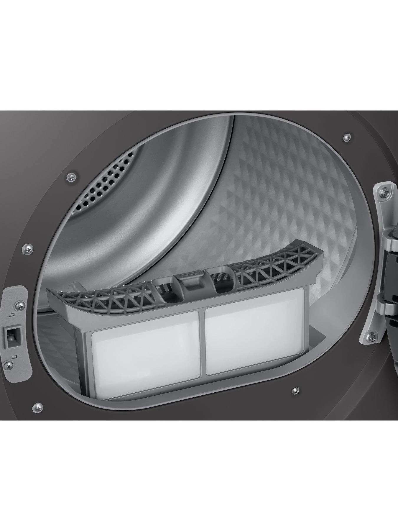 Samsung Series 5 DV90TA040AX/EU OptimalDry™ Heat Pump Tumble Dryer - 9kg Load A++ Rated – Graphite - Image 6