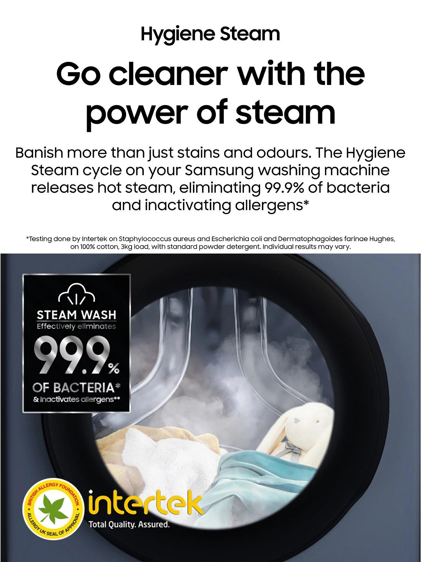 Samsung Series 5 WD90TA046BX/EU With Ecobubble™ 9kg Wash, 6kg Dry, 1400 Rpm Spin Washer Dryer, E Rated - Graphite - Image 4