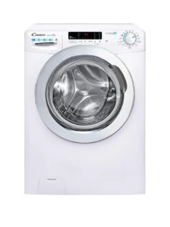 Candy Smart Pro CSOW 41063DWCE 10kg + 6kg Washer Dryer, 1400 Rpm, Wifi Connected - White With Chrome Door