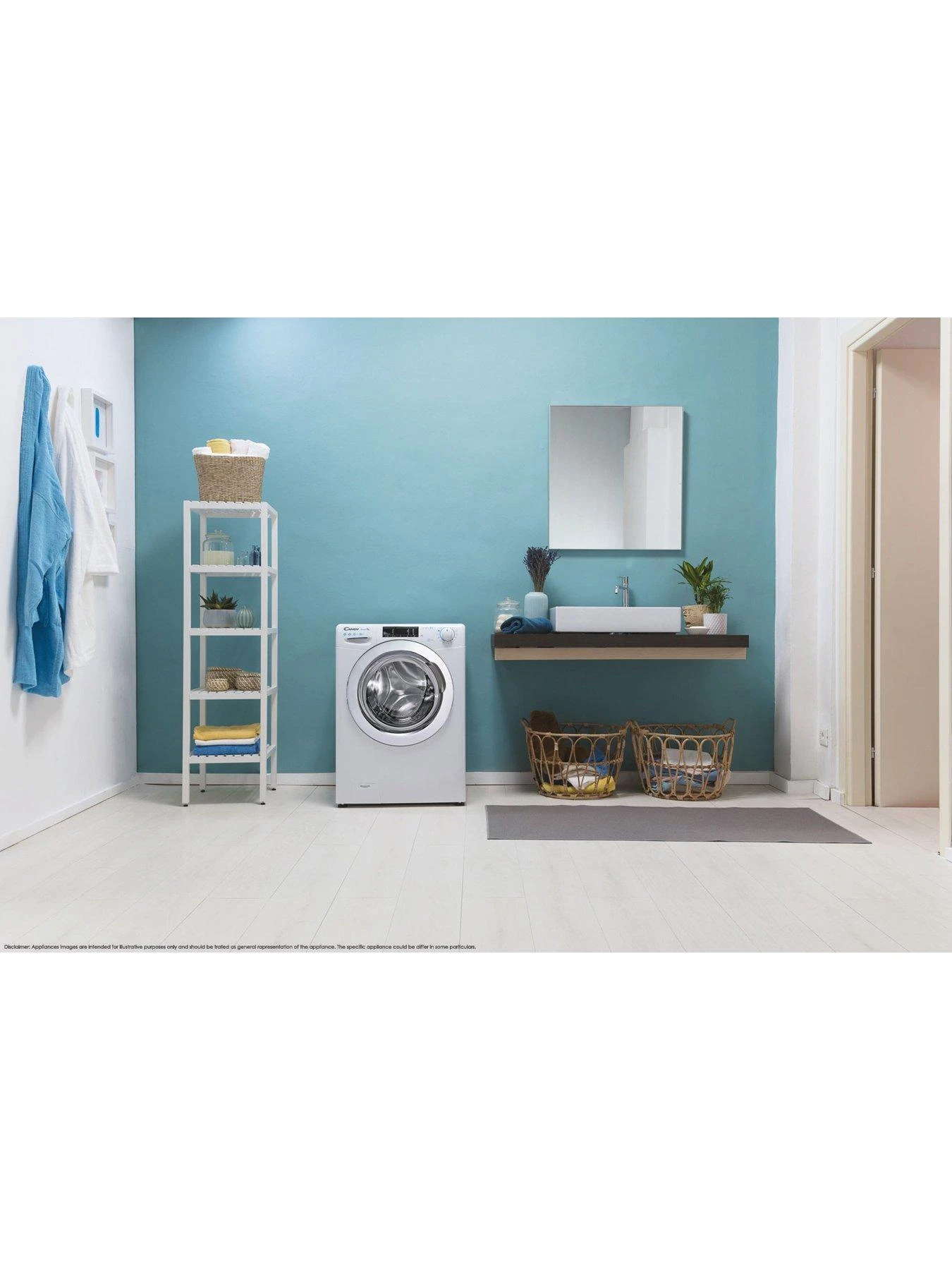 Candy Smart Pro CSOW 41063DWCE 10kg + 6kg Washer Dryer, 1400 Rpm, Wifi Connected - White With Chrome Door - Image 5