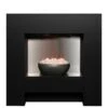 Adam Fires & Fireplaces Adam Cubist Electric Fireplace Suite - Black