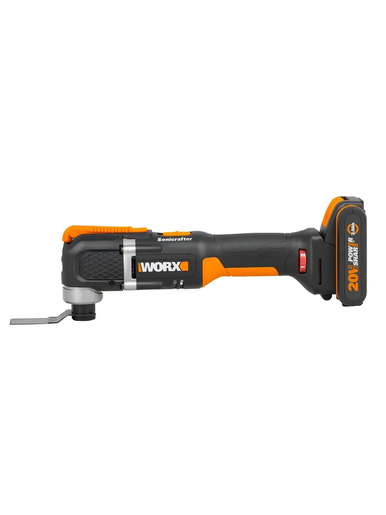Worx WX696 18V (20V Max) Sonicrafter Oscillating Multi Tool - Image 3