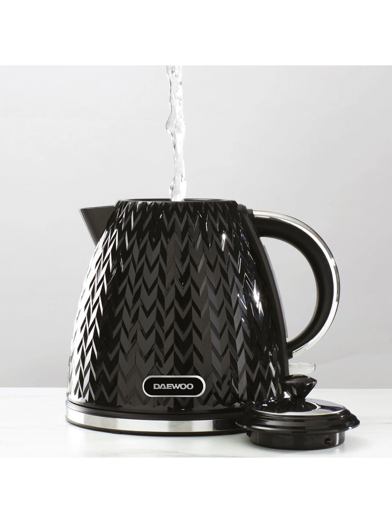 Daewoo Argyle Kettle- Black - Image 4