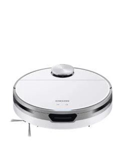 Samsung Jet Bot™ VR30T80313W/EU Robot Vacuum Cleaner - Max 60W Suction Power With LiDAR Sensor - White