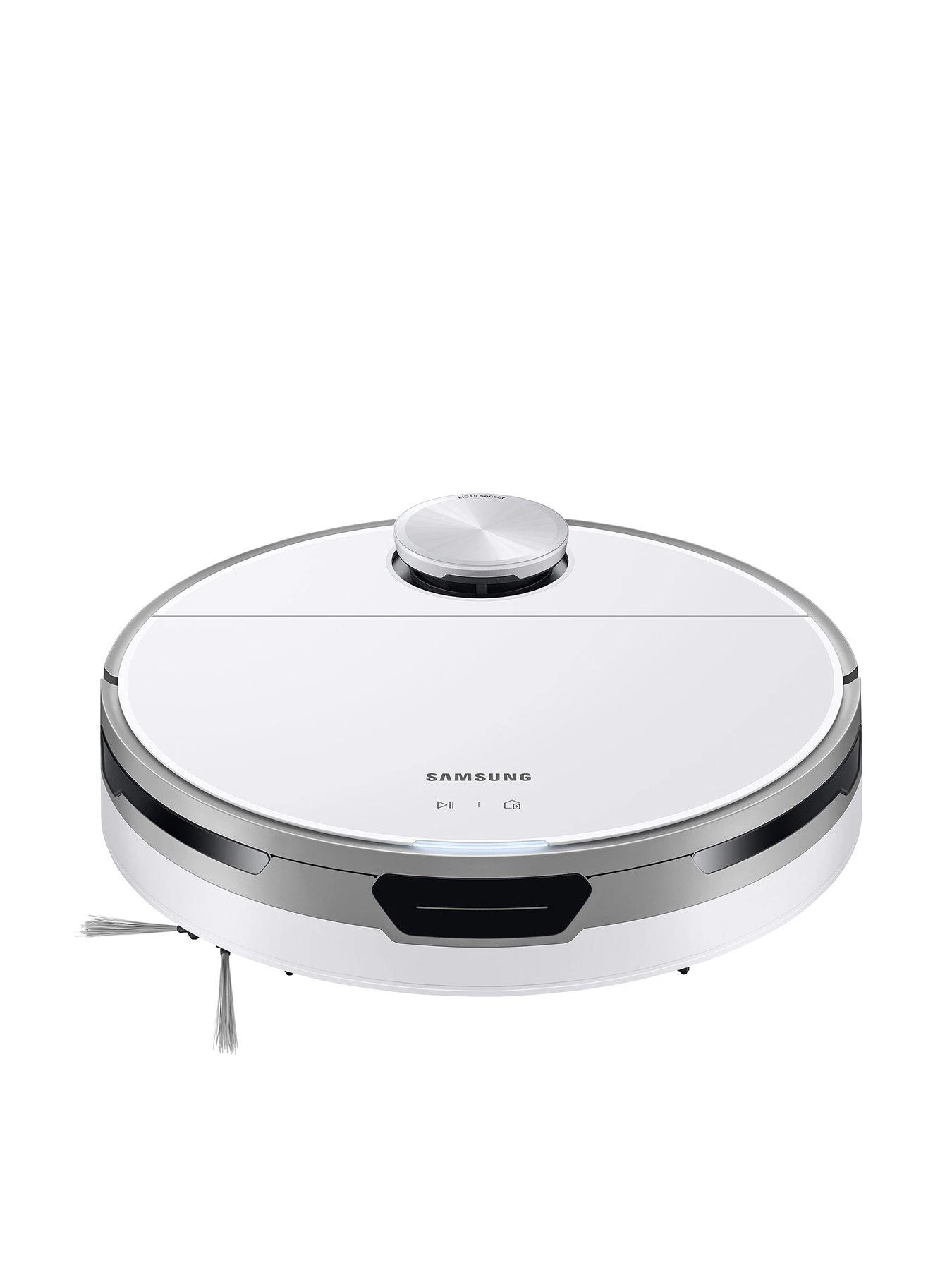 Samsung Jet Bot™ VR30T80313W/EU Robot Vacuum Cleaner - Max 60W Suction Power With LiDAR Sensor - White