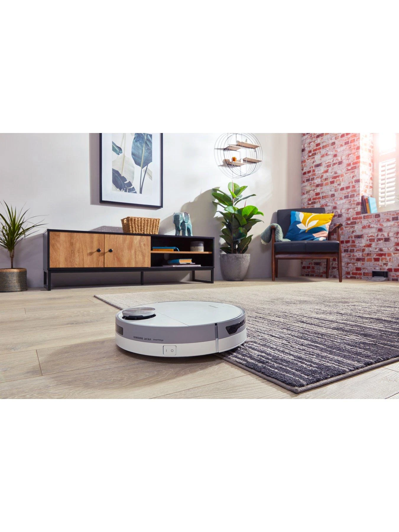Samsung Jet Bot™ VR30T80313W/EU Robot Vacuum Cleaner - Max 60W Suction Power With LiDAR Sensor - White - Image 3