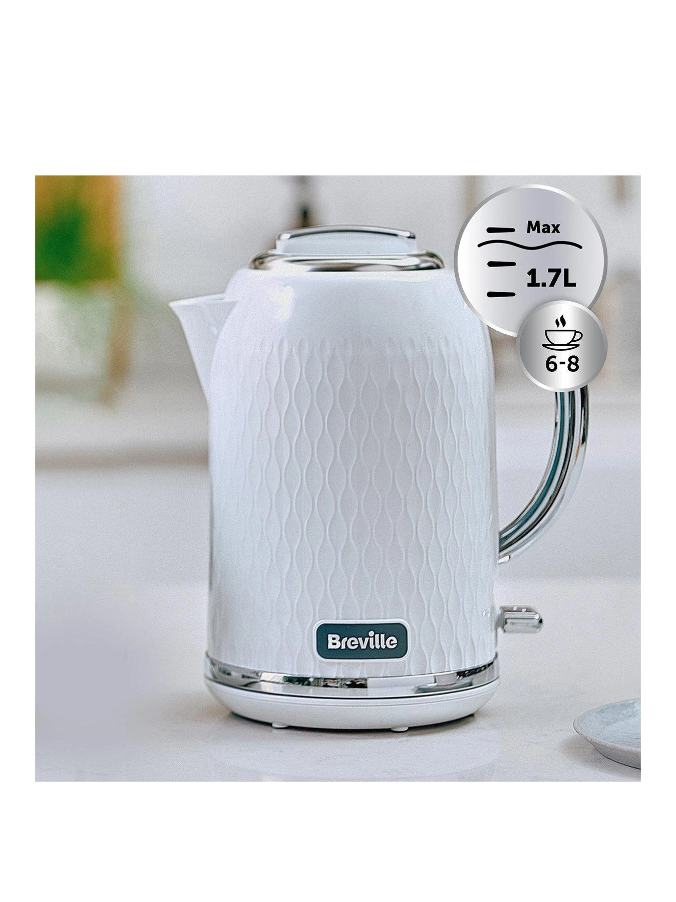 Breville Curve Collection Kettle - White