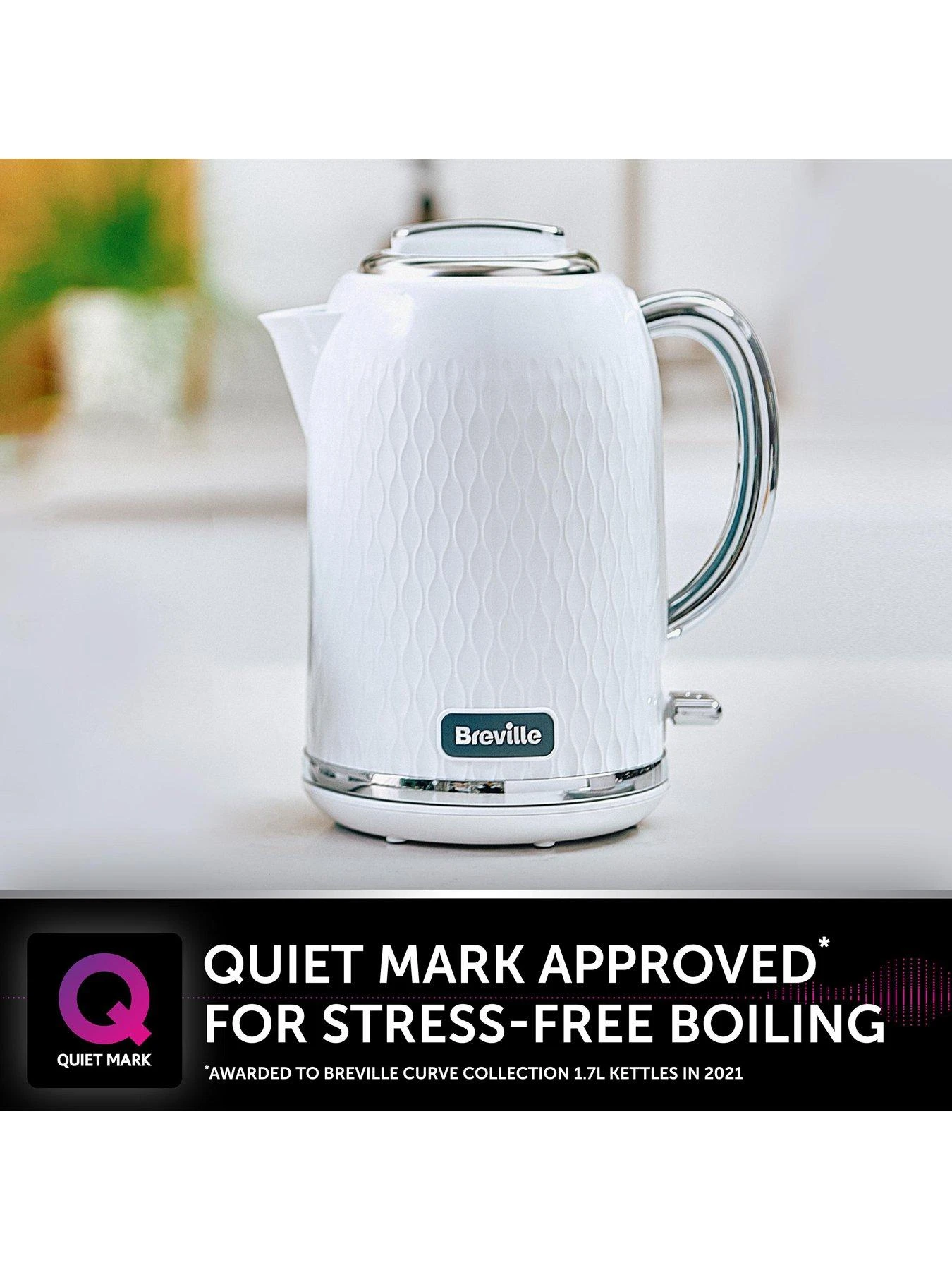 Breville Curve Collection Kettle - White - Image 3