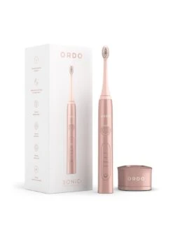 Ordo Sonic+ Electric Toothbrush (Rose Gold) - 4 Brush Modes: Clean, White, Massage & Sensitive