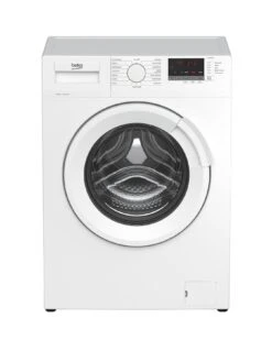 Beko WTL104151 Freestanding 10kg Load, 1400rpm Spin Washing Machine With RecycledTub - White