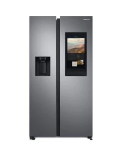 Samsung Family Hub RS6HA8880S9/EU American Style Fridge Freezer With SpaceMax™ Technology - F Rated - Matt Stainless