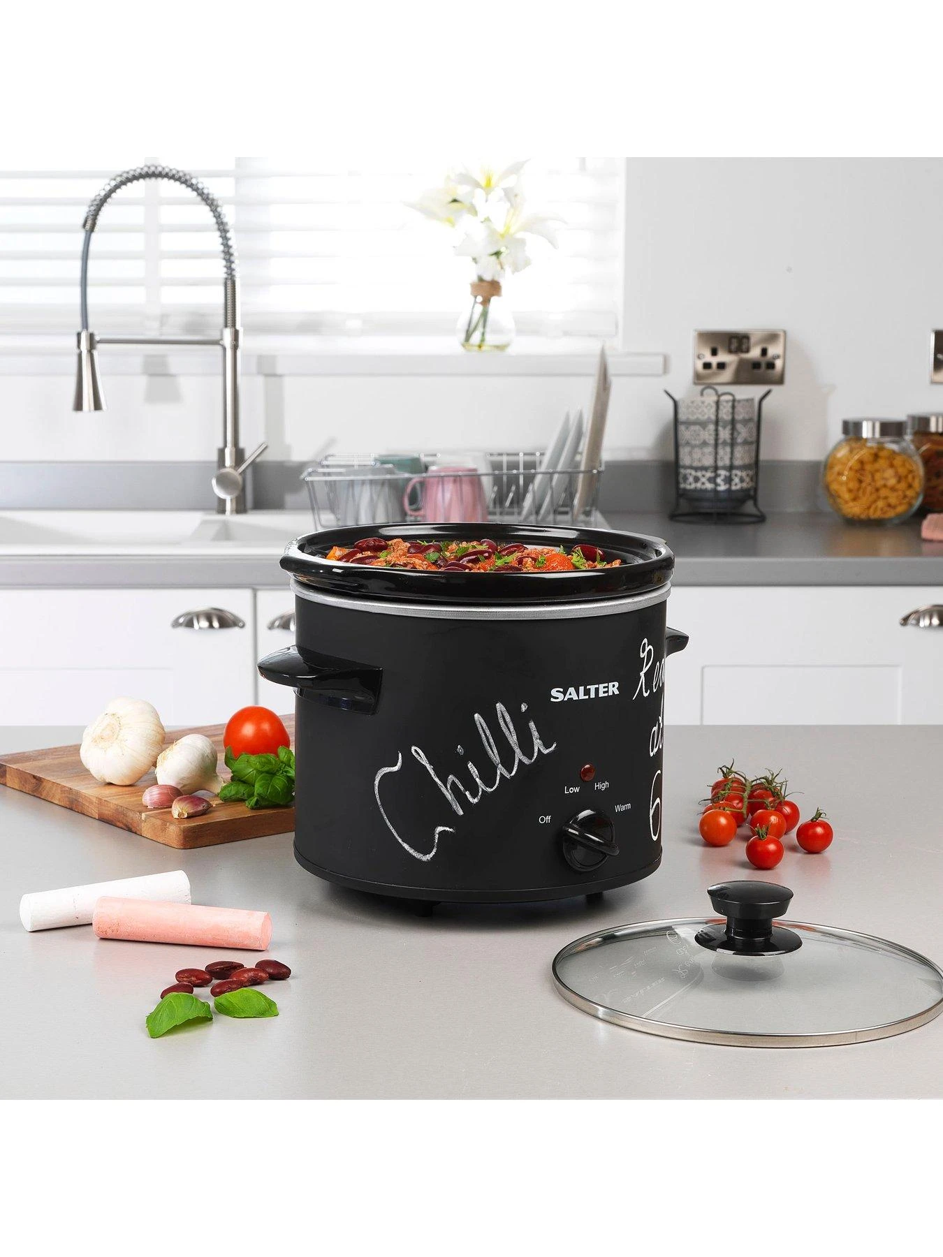 Salter Chalkboard Slow Cooker EK2842 - Image 3