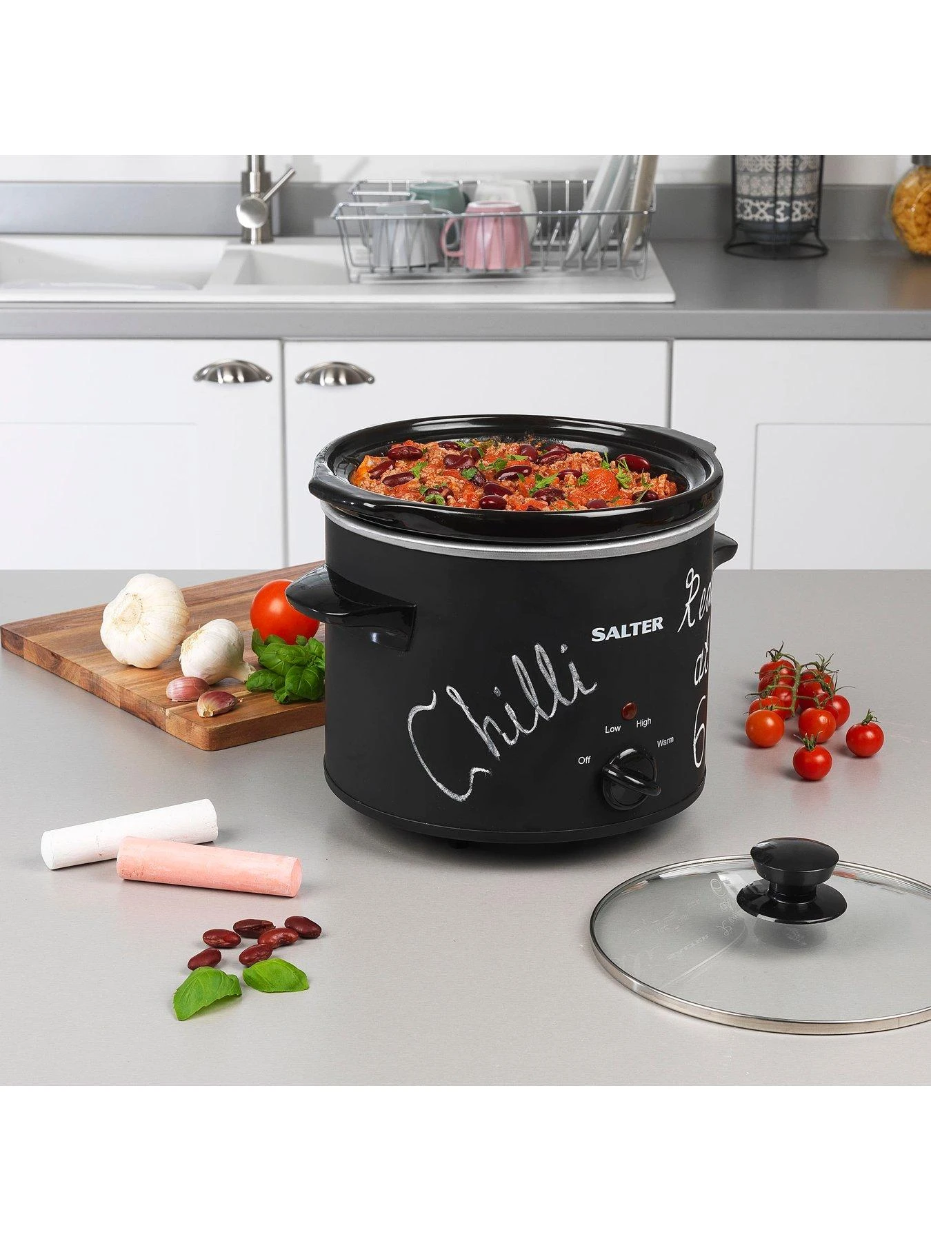 Salter Chalkboard Slow Cooker EK2842 - Image 4