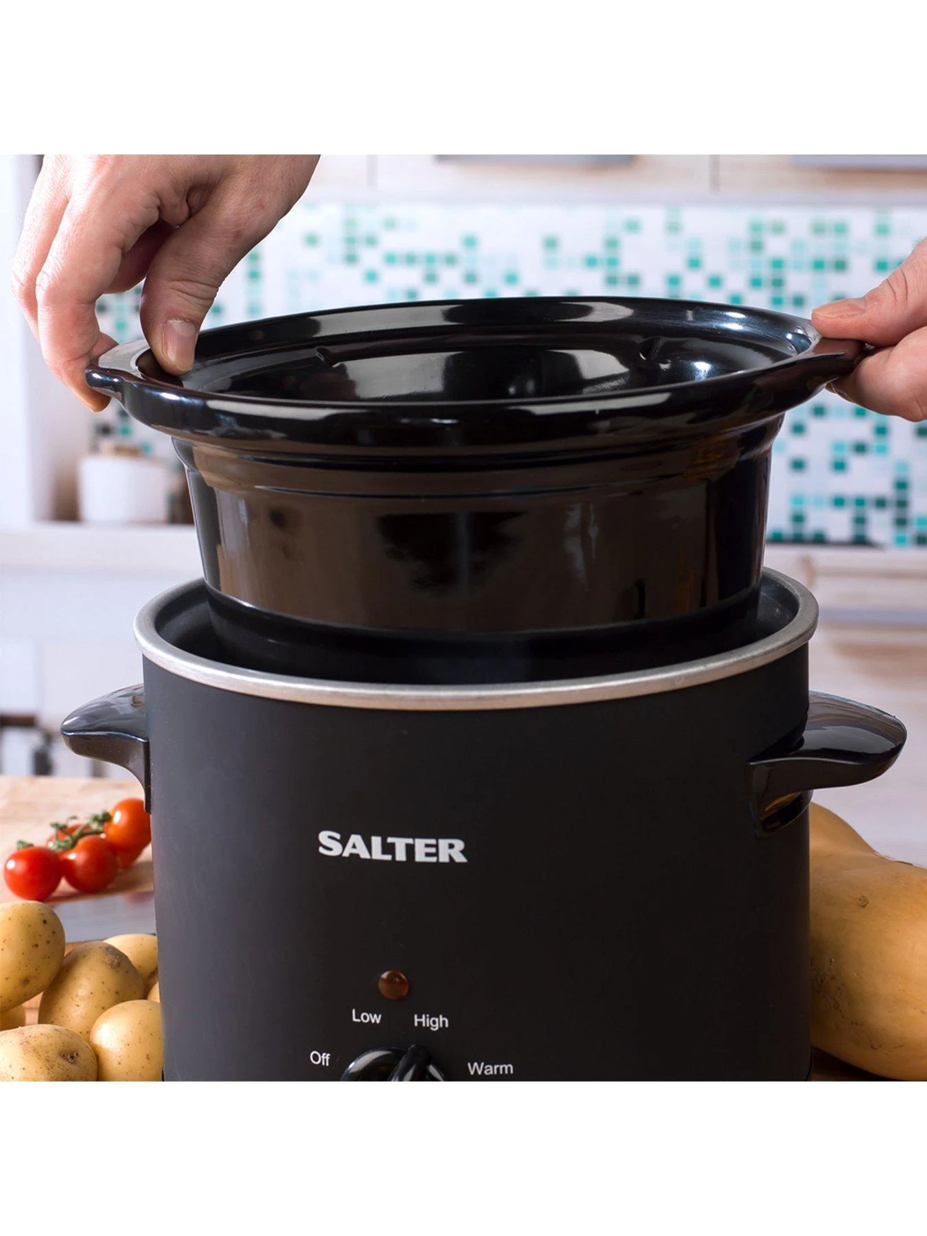 Salter Chalkboard Slow Cooker EK2842 - Image 5