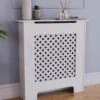 Vida Designs Oxford Small Radiator Cover - White