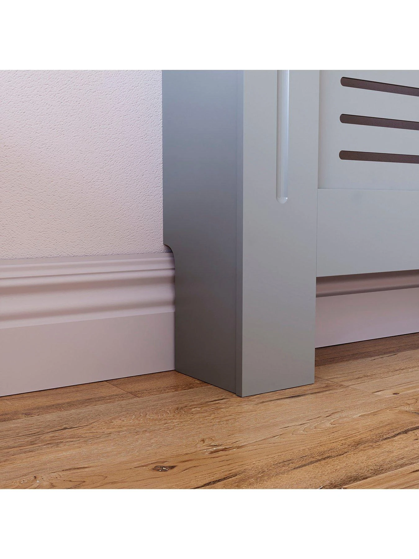 Vida Designs Milton Large Radiator Cover - Grey - Image 5