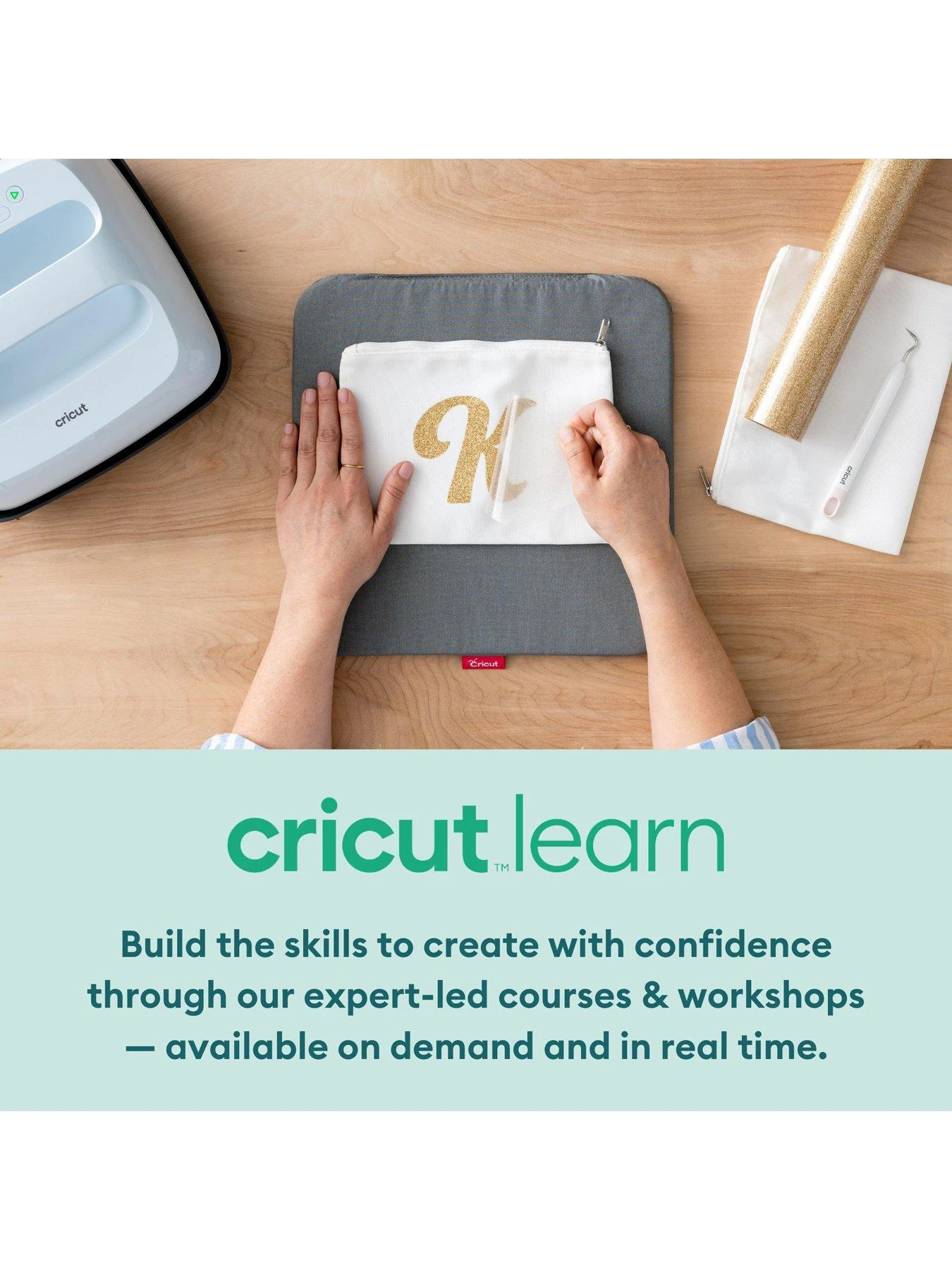 Cricut EasyPress Mini - Zen Blue - Image 6