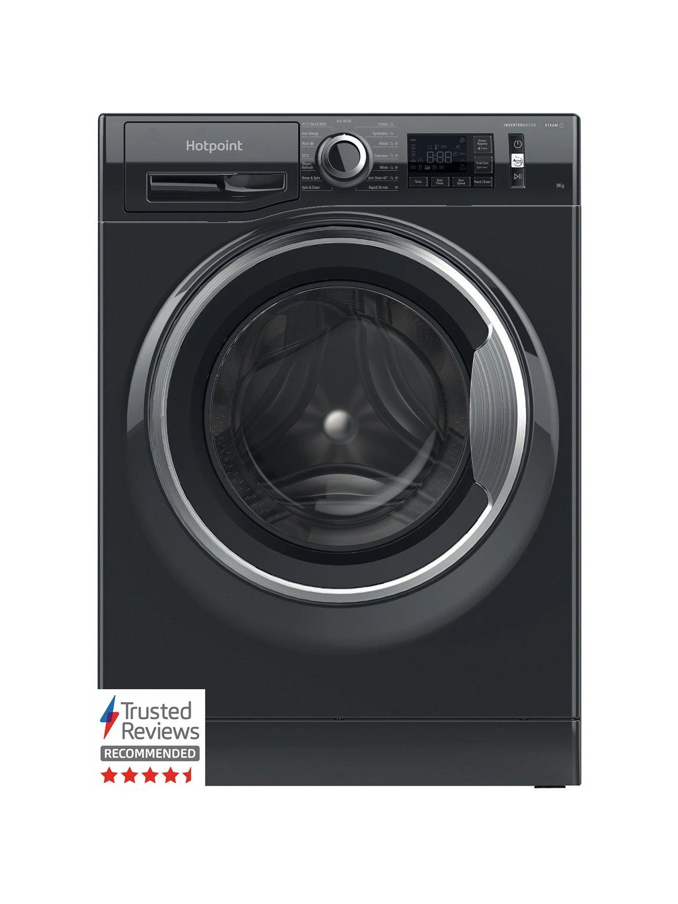 Hotpoint ActiveCare NM11946BCAUKN 9kg Wash, 1400rpm Spin Washing Machine - Image 3