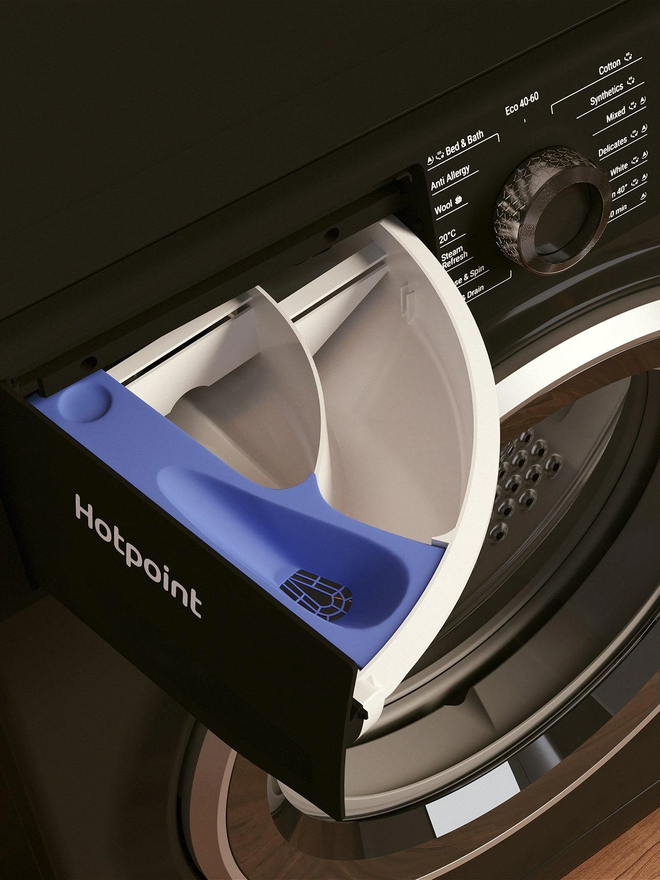 Hotpoint ActiveCare NM11946BCAUKN 9kg Wash, 1400rpm Spin Washing Machine - Image 5